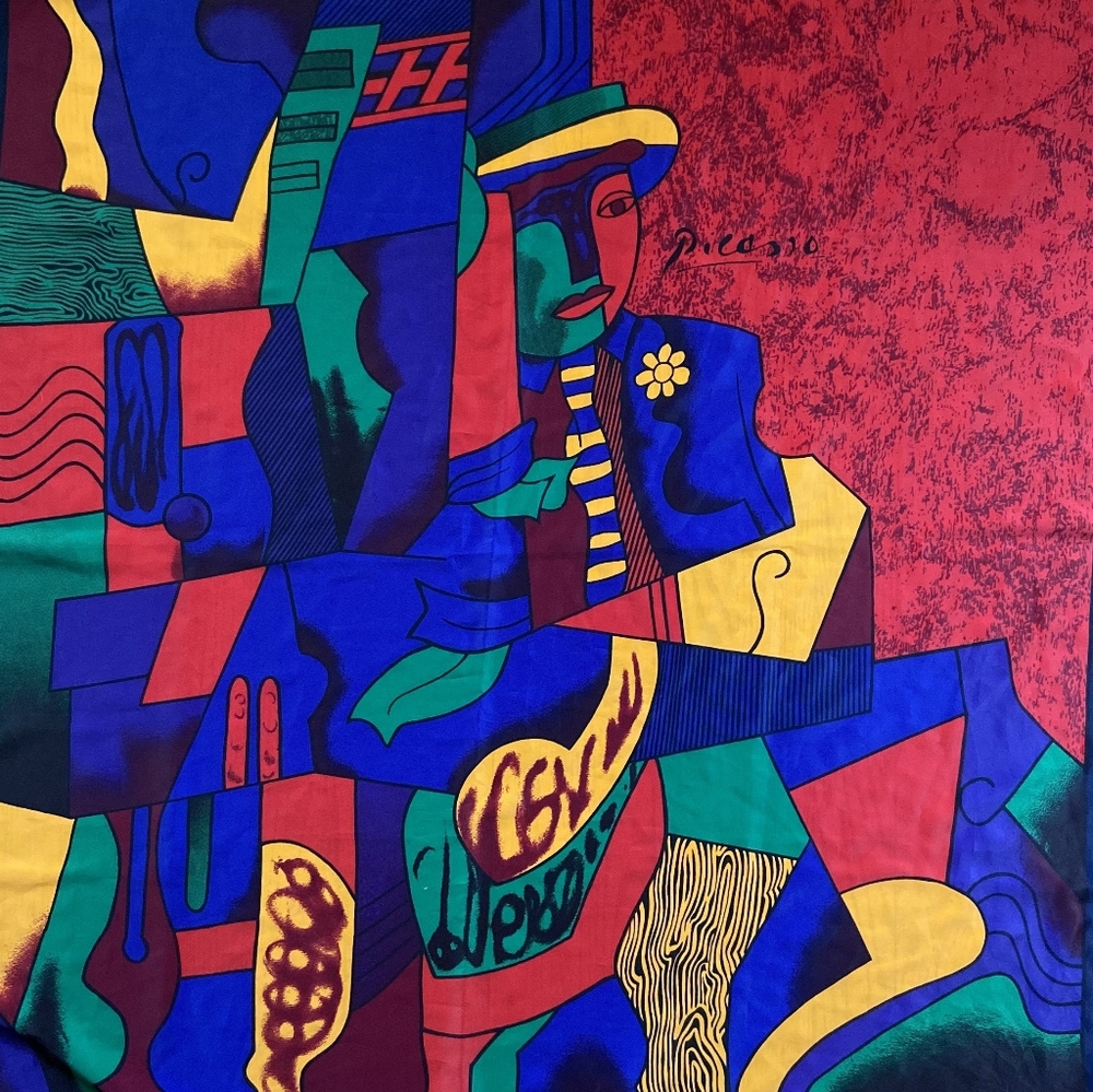 Vintage Picasso Silk Scarf